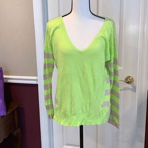 NWOT VICTORIA SECRET STRIPED SWEATER